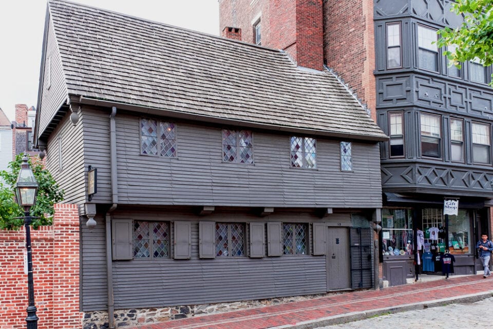 paul revere house tour