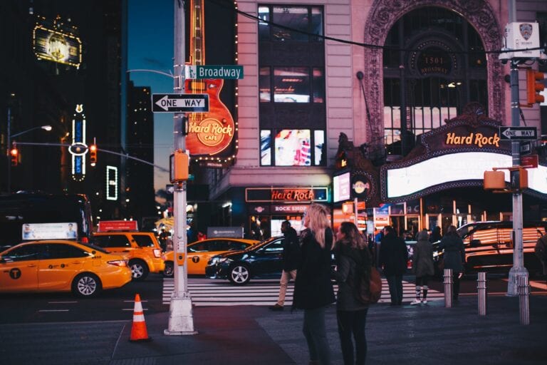New York City Broadway Theater Locations Tourist's Book The World's